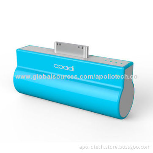 Tail Plug Power Bank with 2,000mAh Capacity, 3-4 Hours of Charging Time